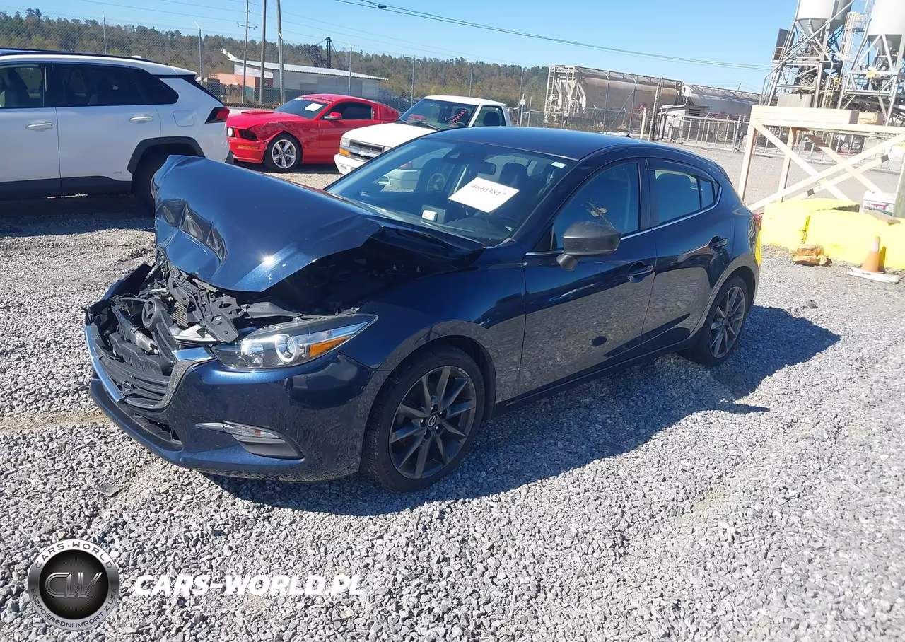 2018 Mazda Mazda3 Touring VIN:3MZBN1L35JM212992 - 2