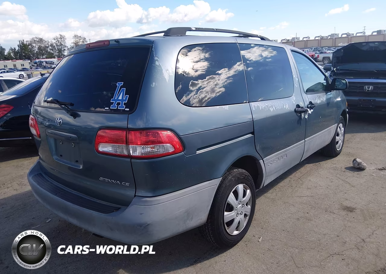 2002 Toyota Sienna Ce VIN:4T3ZF19C42U452671 - 4