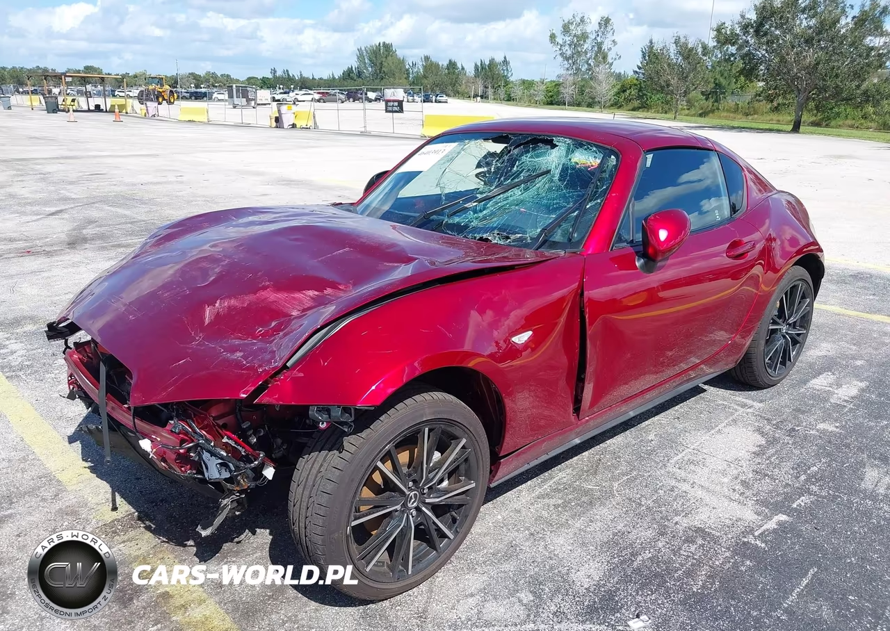 2026 Mazda Mx-5 Miata Rf Grand Touring VIN:JM1NDAM71T0705286 - 2