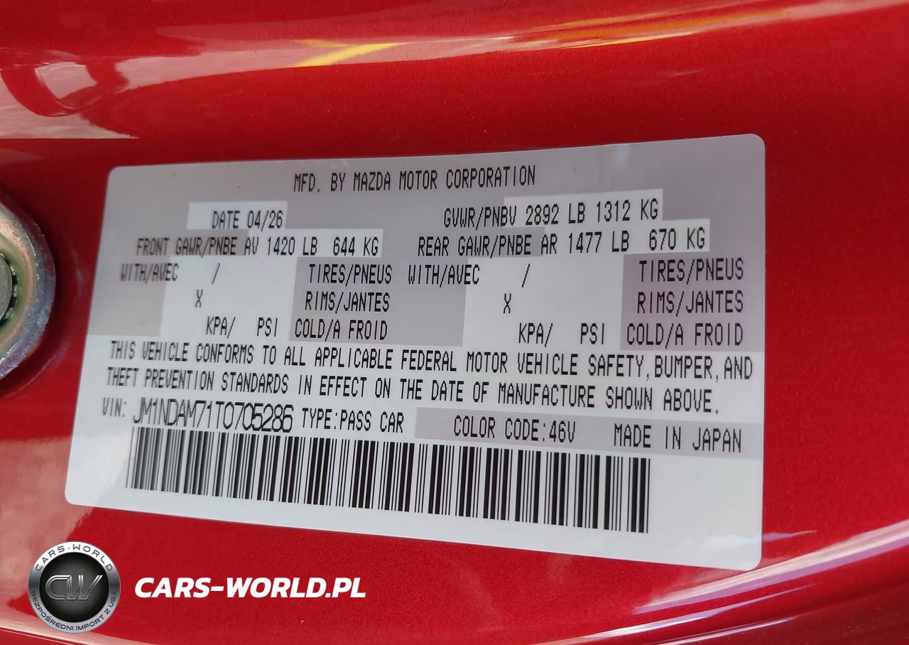 2026 Mazda Mx-5 Miata Rf Grand Touring VIN:JM1NDAM71T0705286 - 9