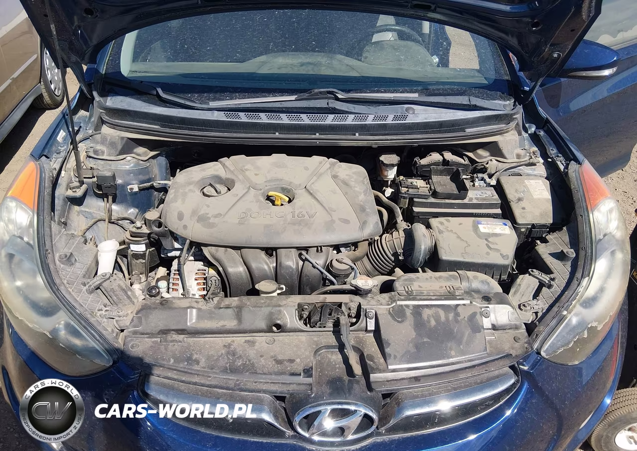 2013 Hyundai Elantra Limited VIN:KMHDH4AE0DU669276 - 10