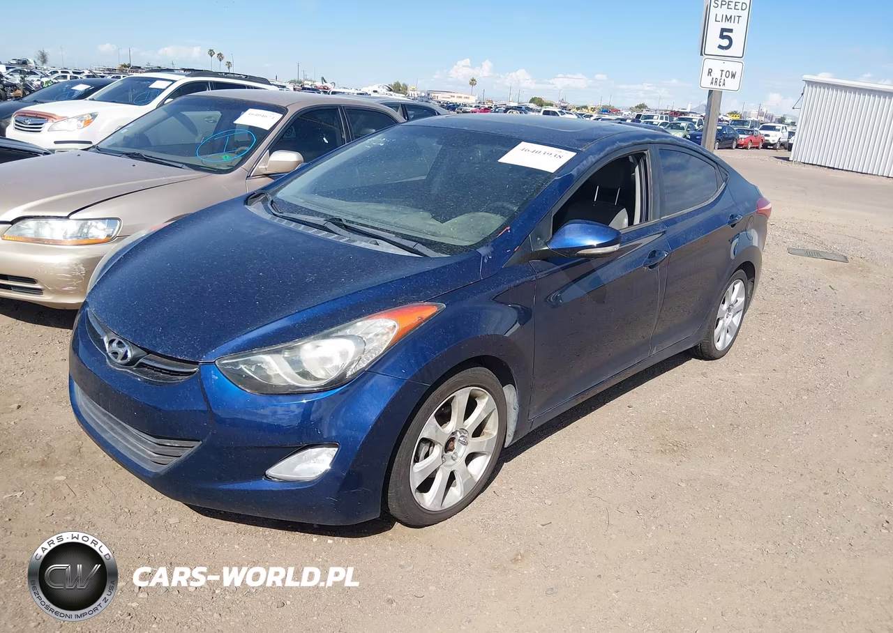 2013 Hyundai Elantra Limited VIN:KMHDH4AE0DU669276 - 2