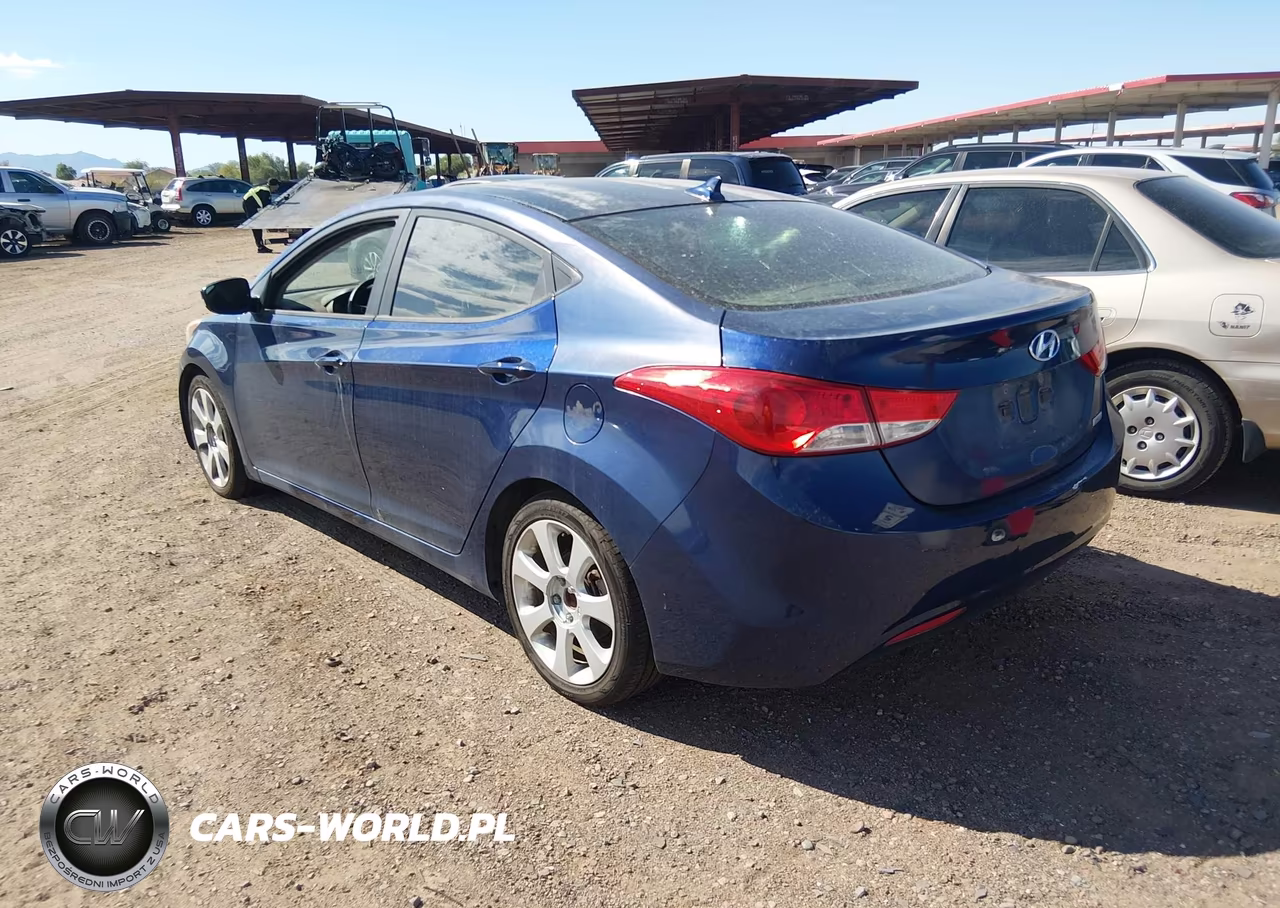 2013 Hyundai Elantra Limited VIN:KMHDH4AE0DU669276 - 3