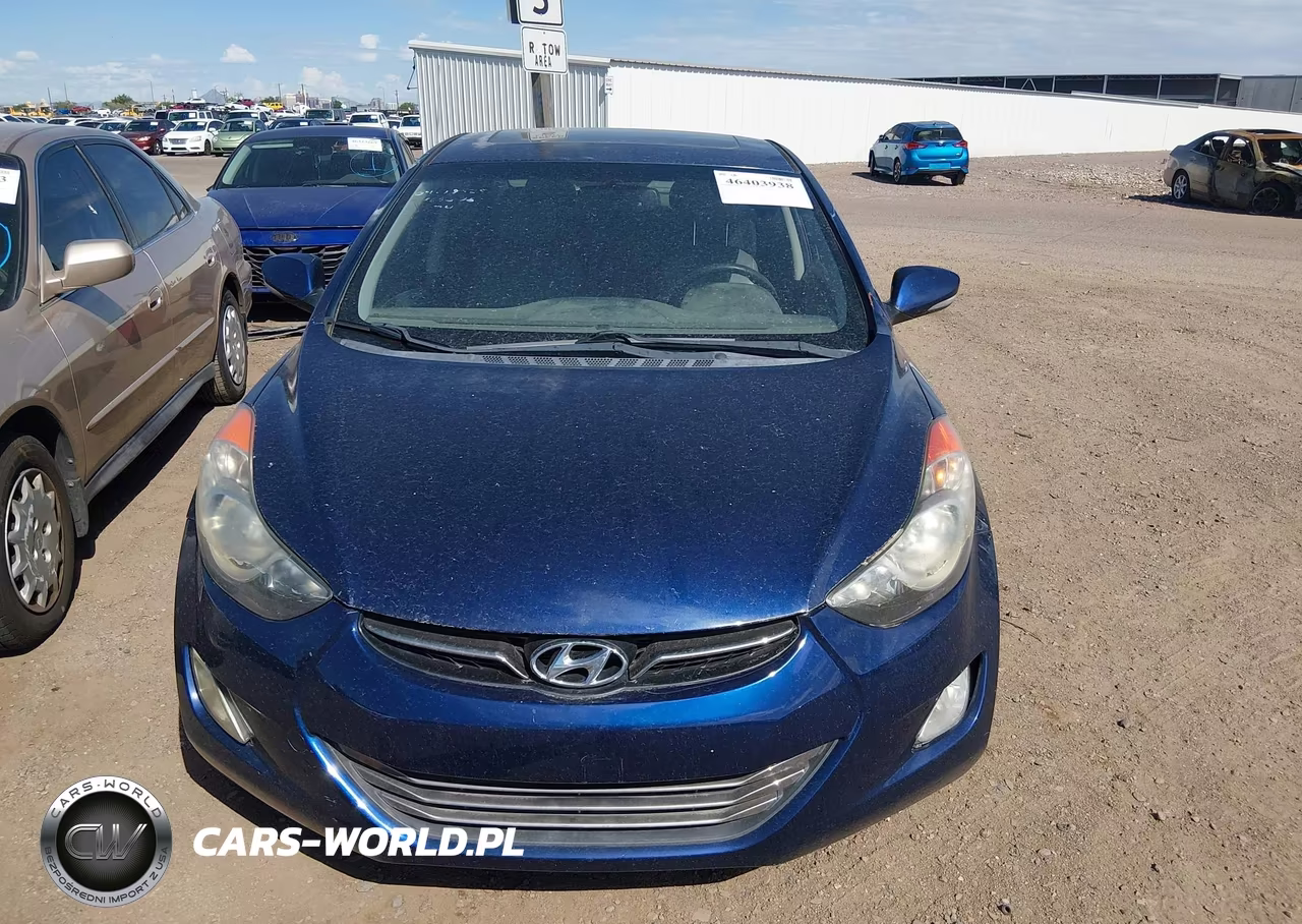 2013 Hyundai Elantra Limited VIN:KMHDH4AE0DU669276 - 6