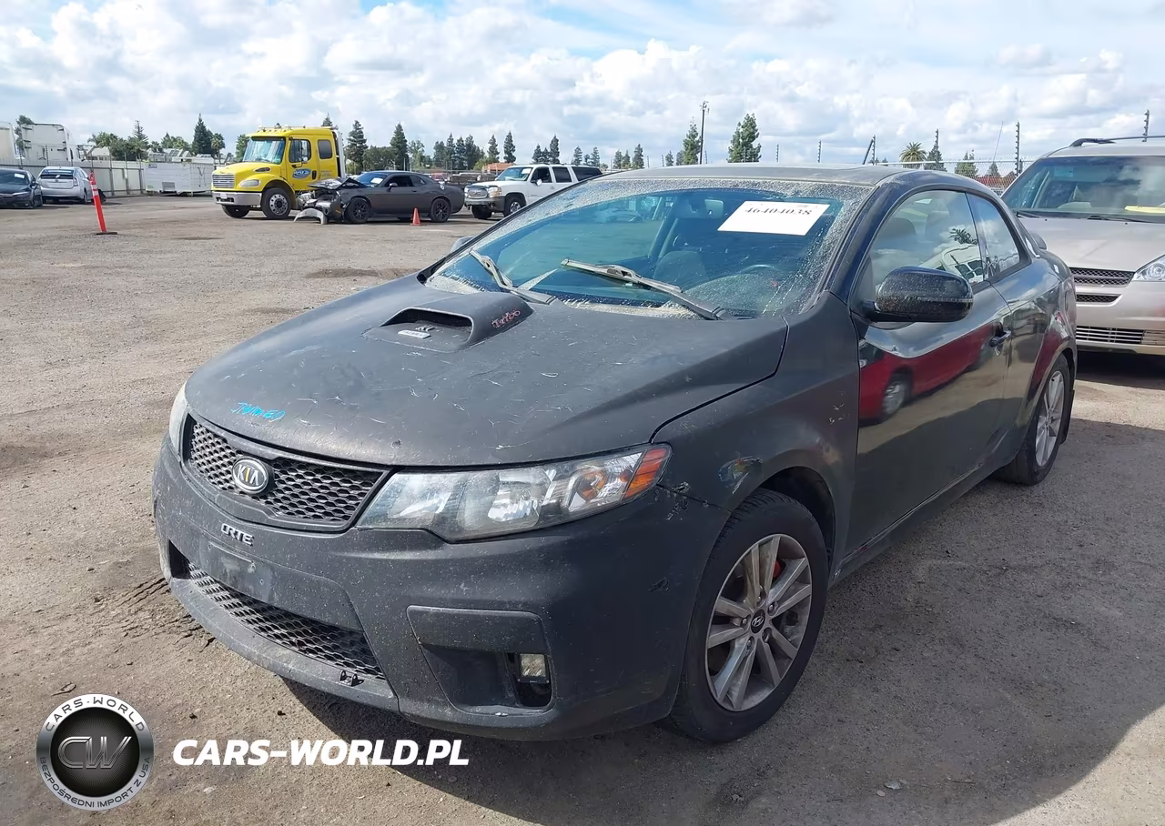 2011 Kia Forte Koup Sx VIN:KNAFW6A37B5427733 - 2
