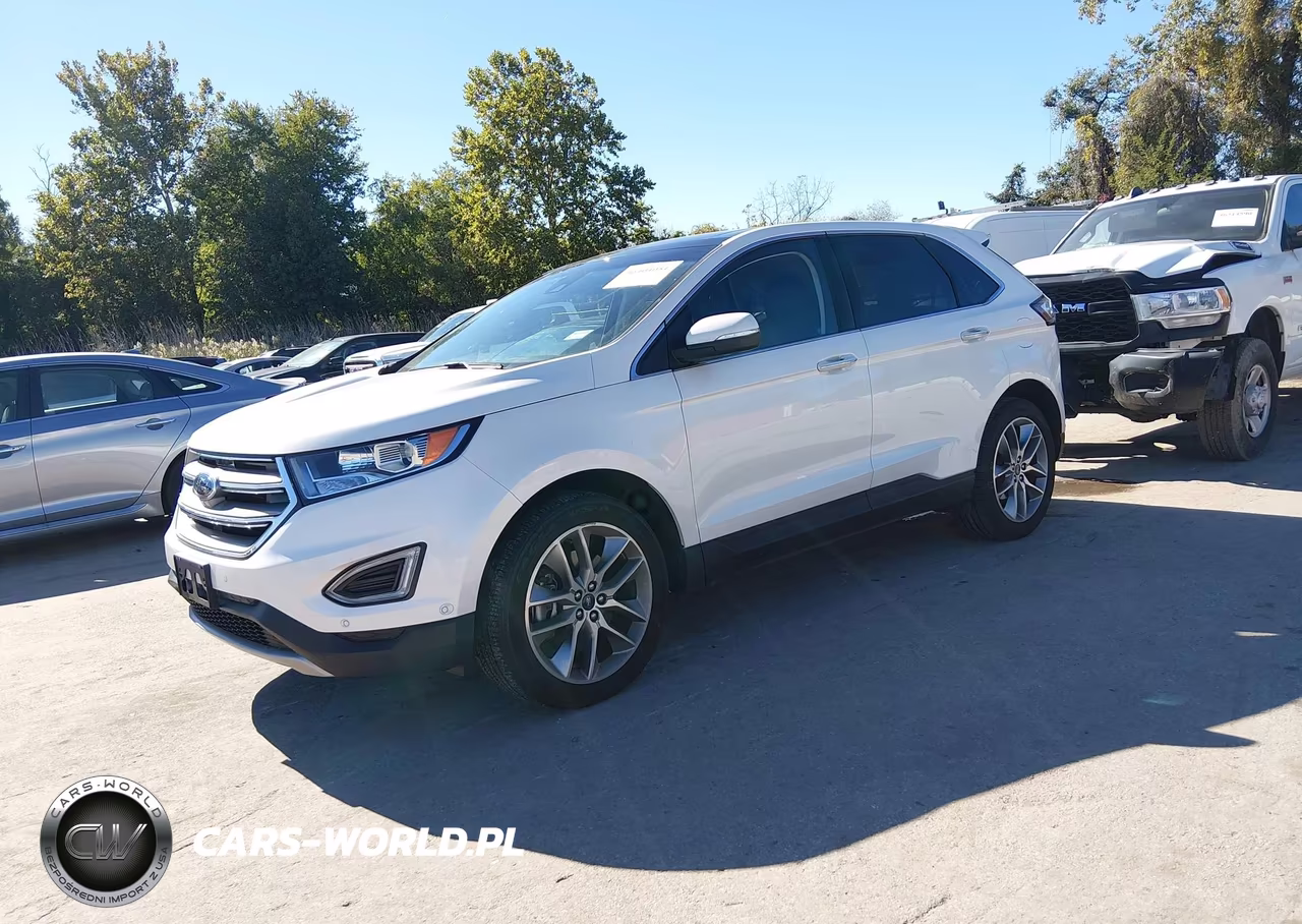 2017 Ford Edge Titanium VIN:2FMPK4K92HBB98971 - 2