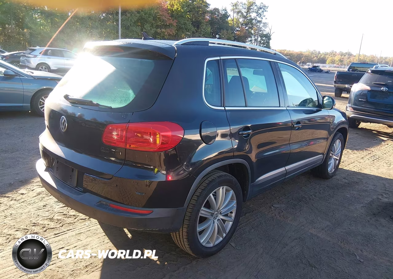 2012 Volkswagen Tiguan Se VIN:WVGAV7AX8CW536105 - 4