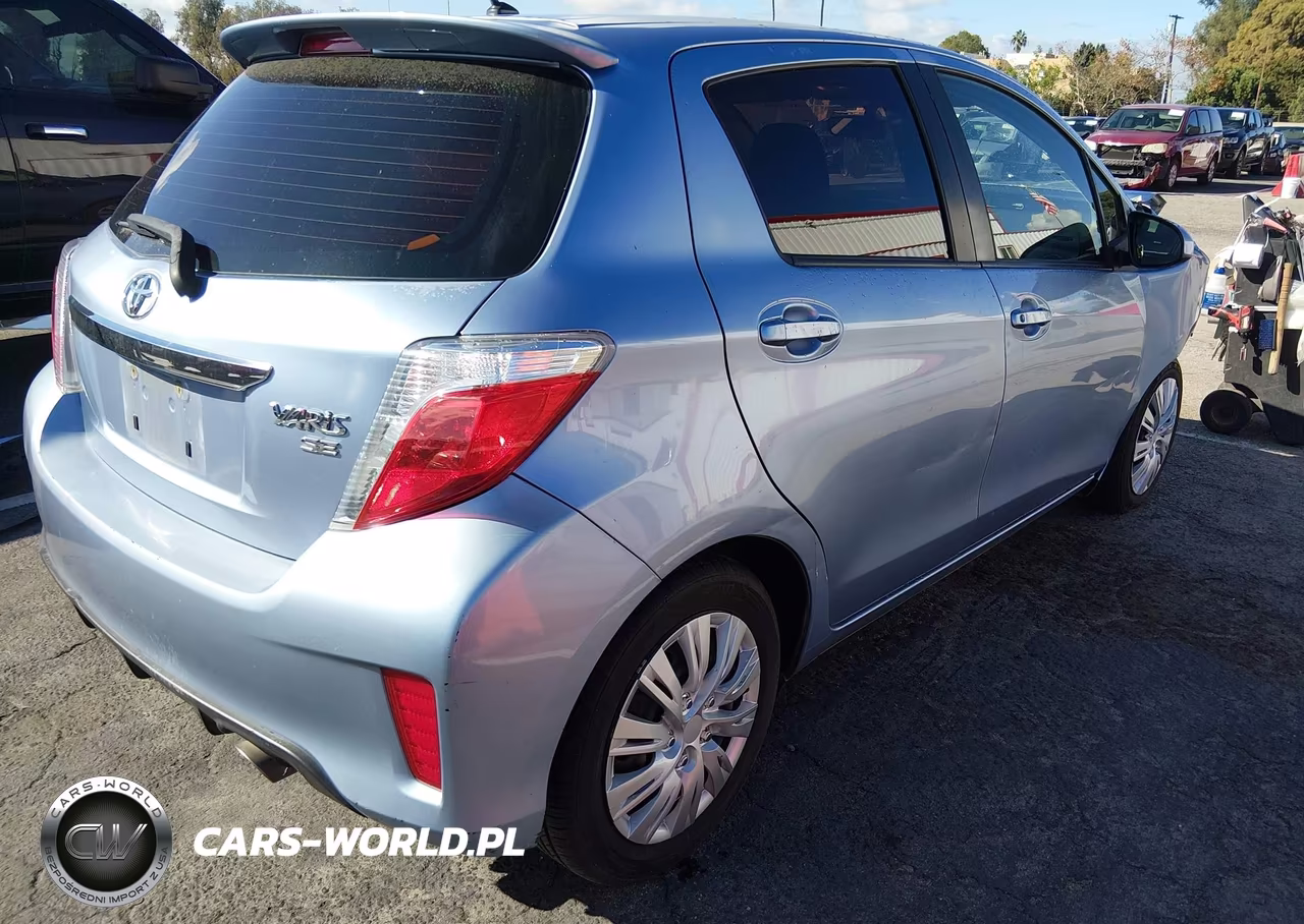 2014 Toyota Yaris Se (Tmc-Cbu Plant) VIN:JTDKTUD39ED592557 - 4