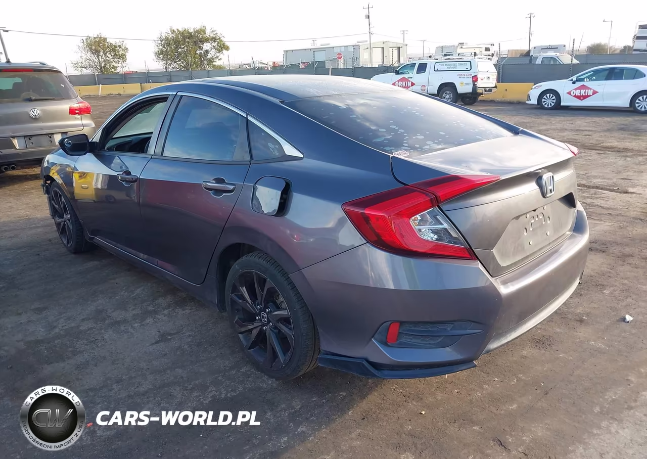 2018 Honda Civic Lx VIN:2HGFC2F52JH587736 - 3