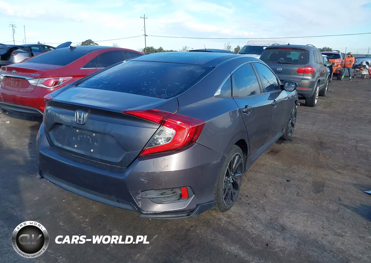2018 Honda Civic Lx VIN:2HGFC2F52JH587736 - 4