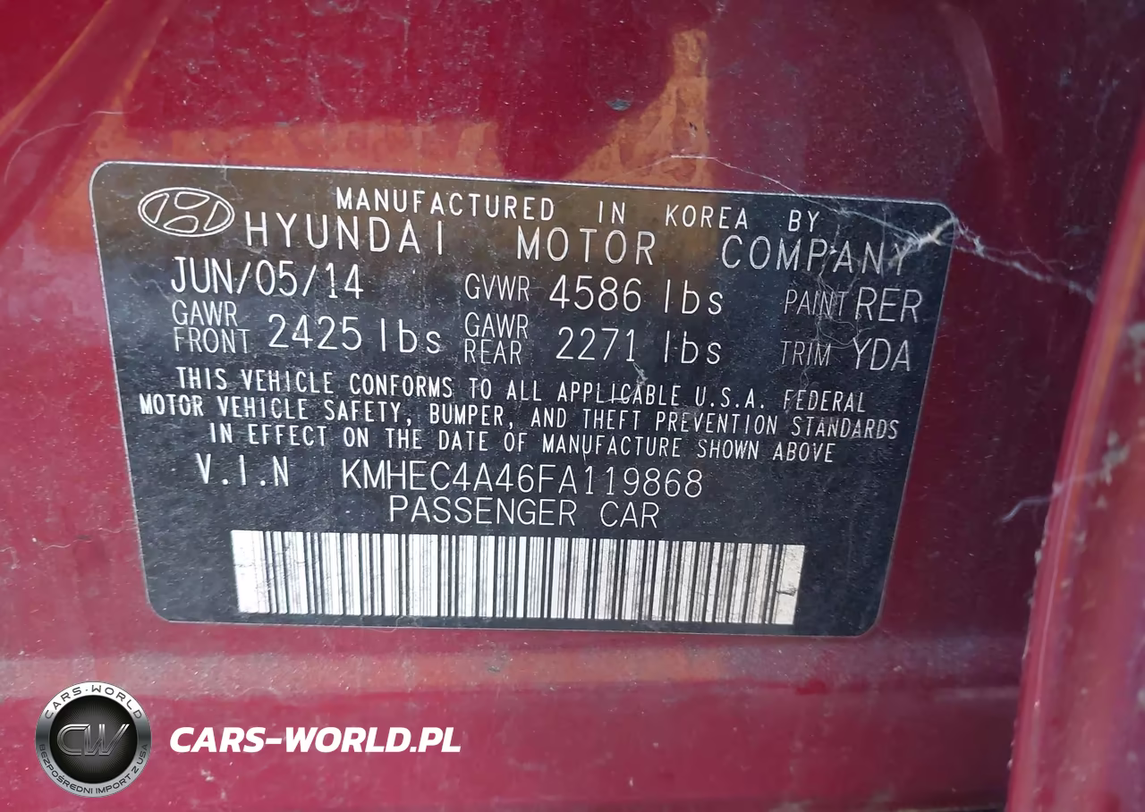 2015 Hyundai Sonata Hybrid Limited VIN:KMHEC4A46FA119868 - 9