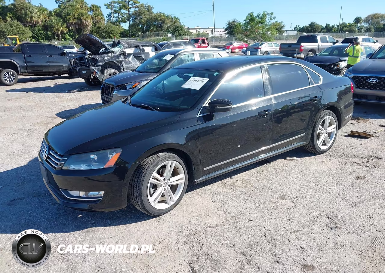 2015 Volkswagen Passat 2.0L Tdi Sel Premium VIN:1VWCV7A3XFC081478 - 2