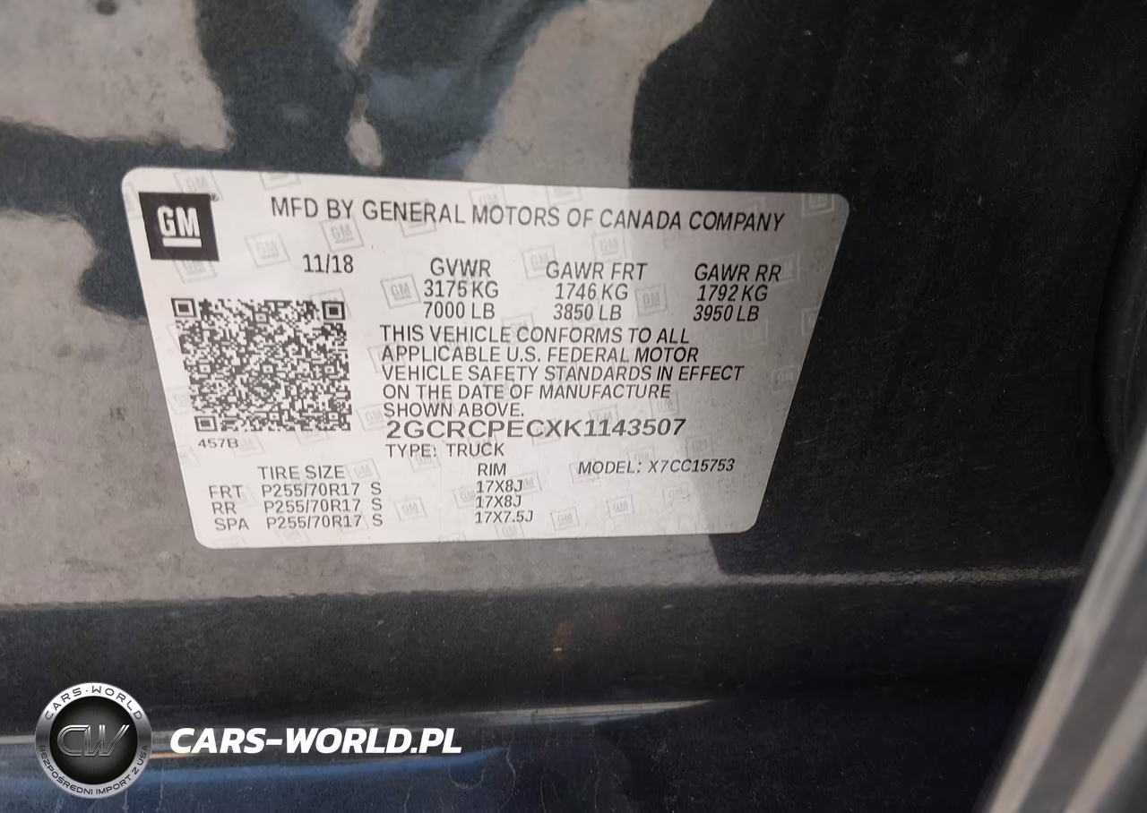 2019 Chevrolet Silverado 1500 Ld Lt VIN:2GCRCPECXK1143507 - 9