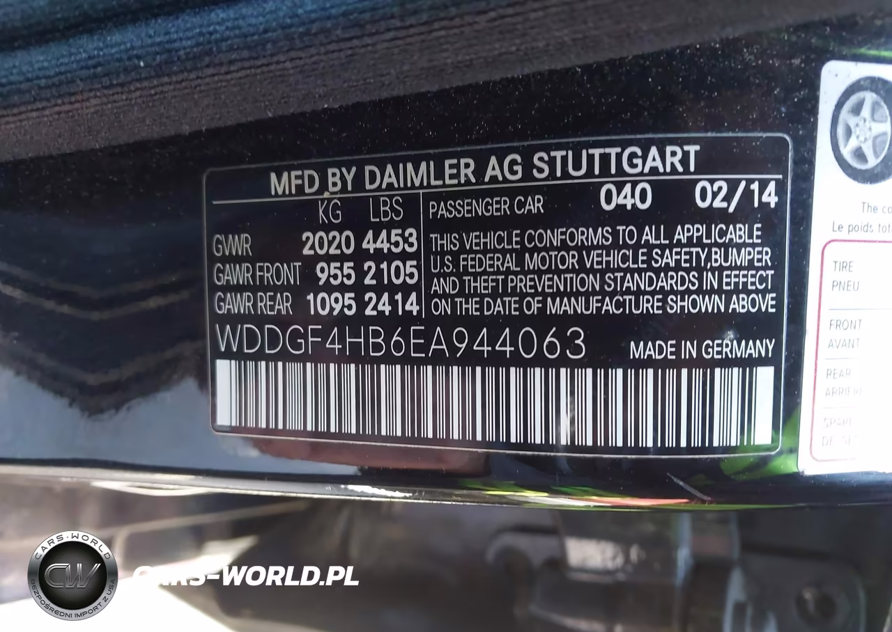 2014 Mercedes-Benz C 250 Sport VIN:WDDGF4HB6EA944063 - 9