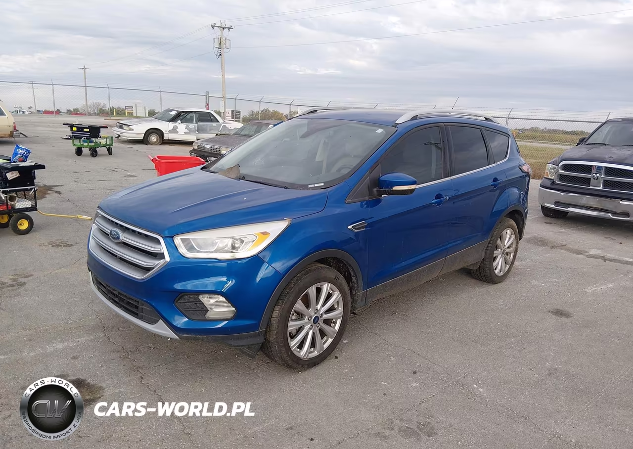 2017 Ford Escape Titanium VIN:1FMCU9J91HUA64261 - 2