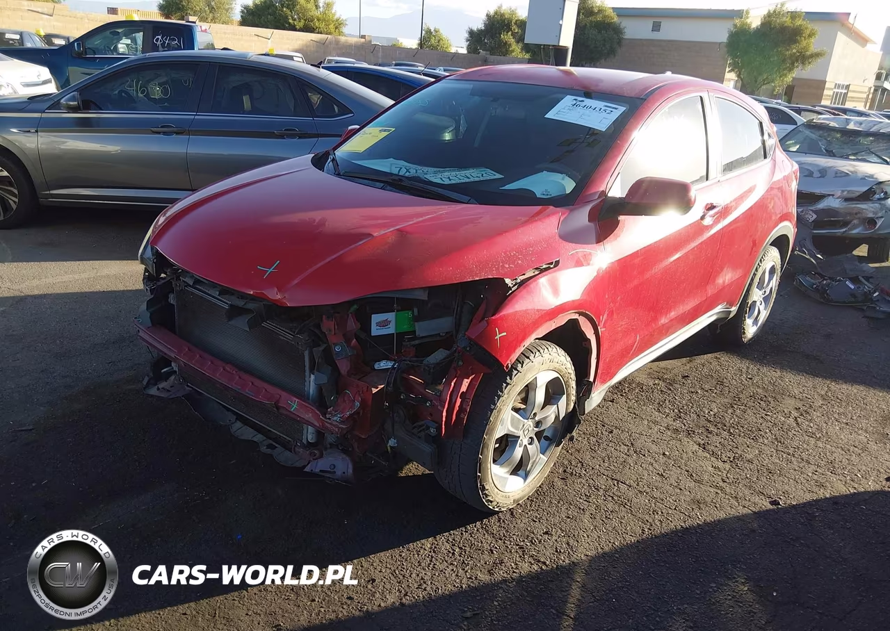 2017 Honda Hr-V Lx VIN:3CZRU5H33HG702421 - 2