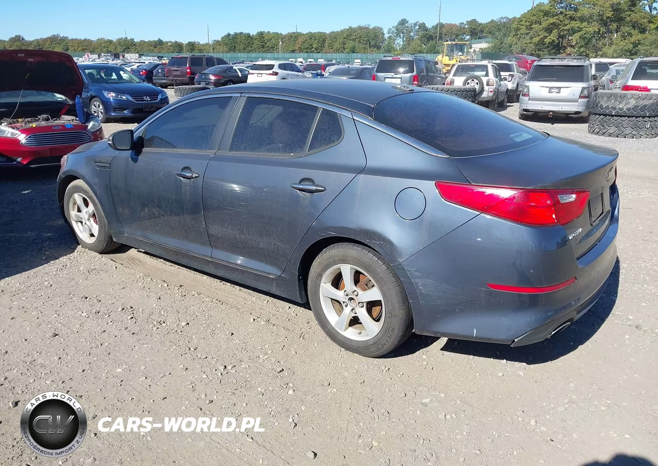 2015 Kia Optima Lx VIN:KNAGM4A74F5560313 - 3