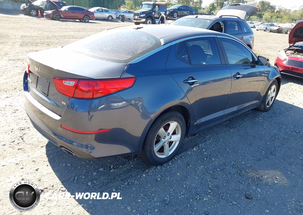2015 Kia Optima Lx VIN:KNAGM4A74F5560313 - 4
