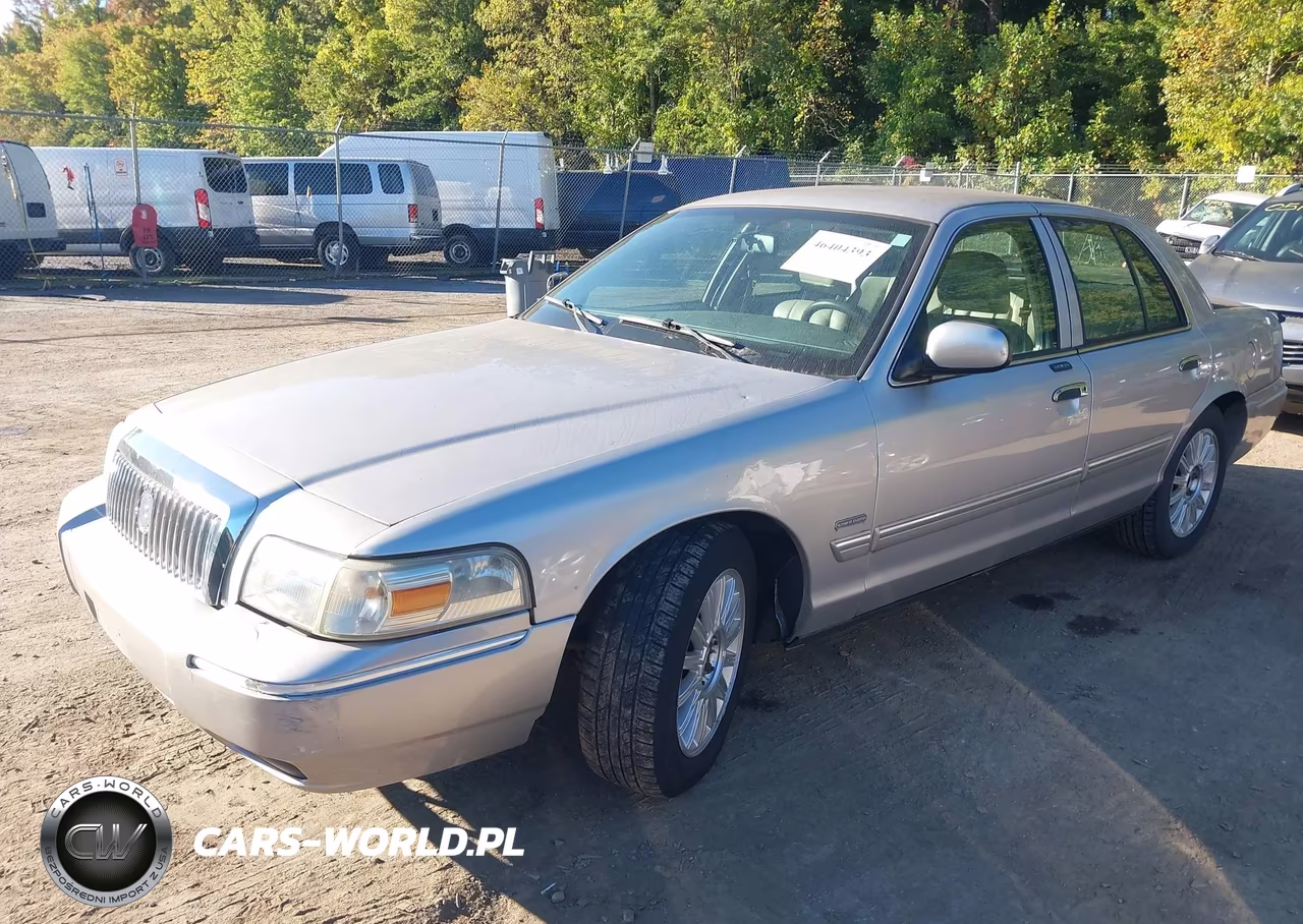 2009 Mercury Grand Marquis Ls (Fleet Only) VIN:2MEHM75V99X622050 - 2