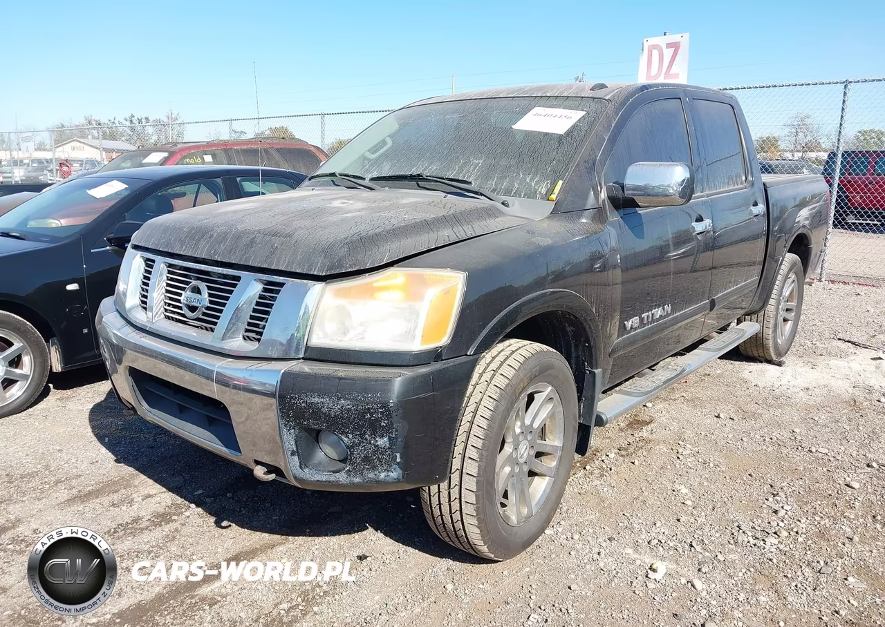 2012 Nissan Titan Sl VIN:1N6AA0EC7CN316813 - 2