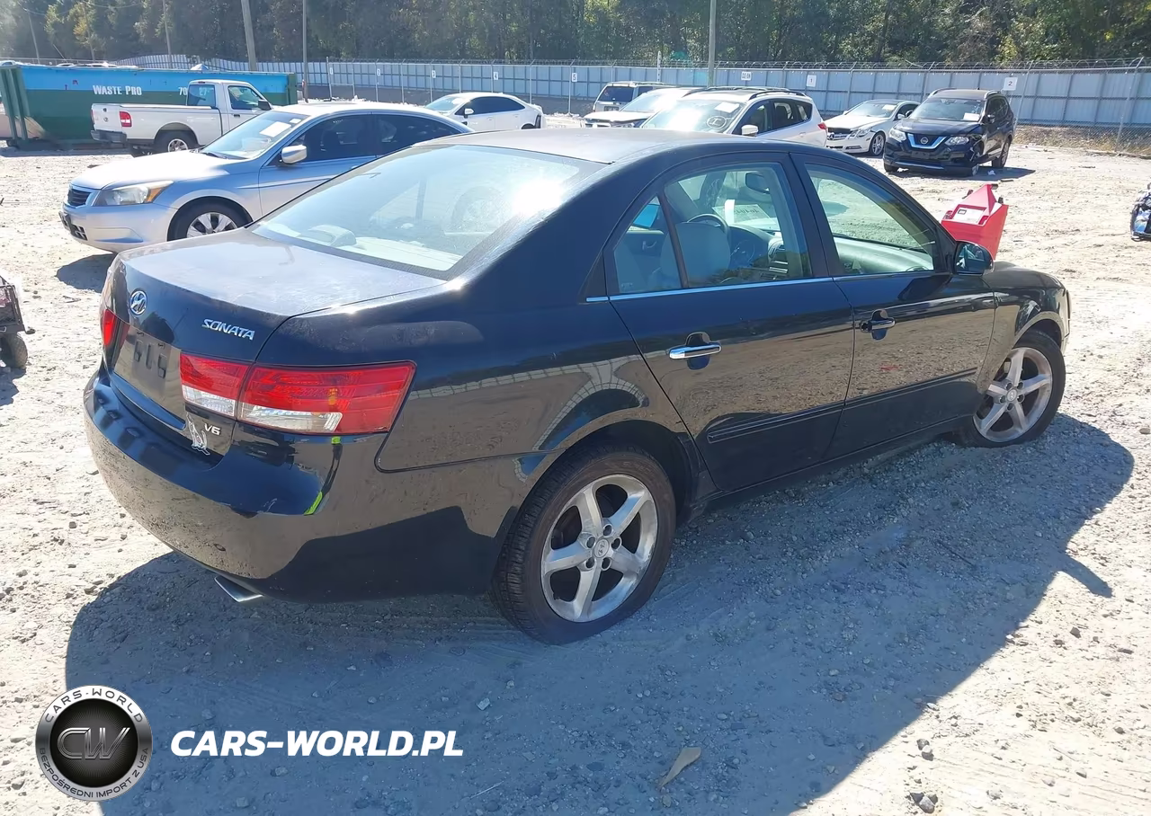 2006 Hyundai Sonata Gls V6-Lx V6 VIN:5NPEU46F06H023187 - 4