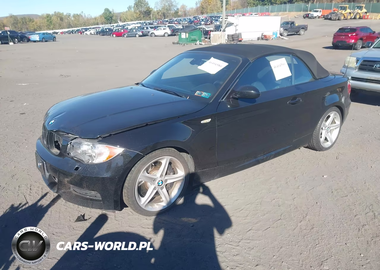 2008 BMW 135I VIN:WBAUN93568VE94247 - 2