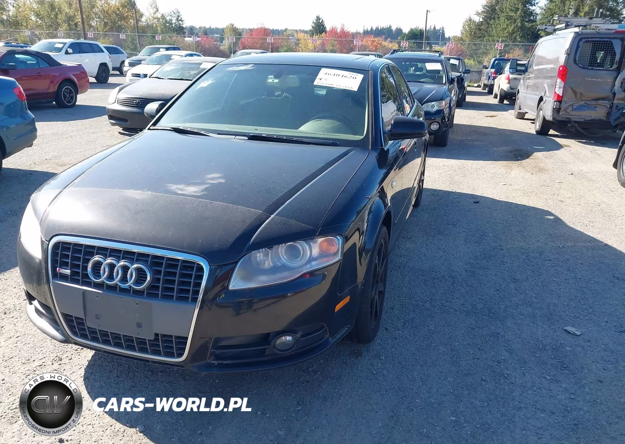 2008 Audi A4 2.0T VIN:WAUDF78E48A022708 - 2