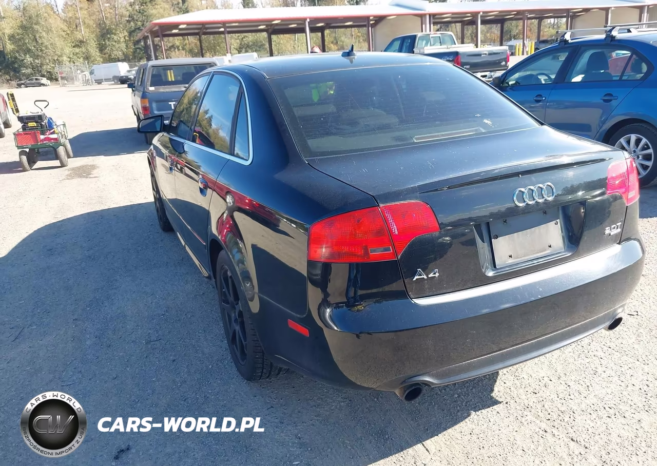 2008 Audi A4 2.0T VIN:WAUDF78E48A022708 - 3