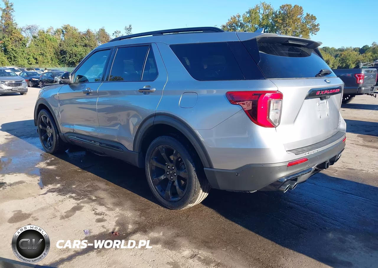 2020 Ford Explorer St VIN:1FM5K8GC1LGA49343 - 3