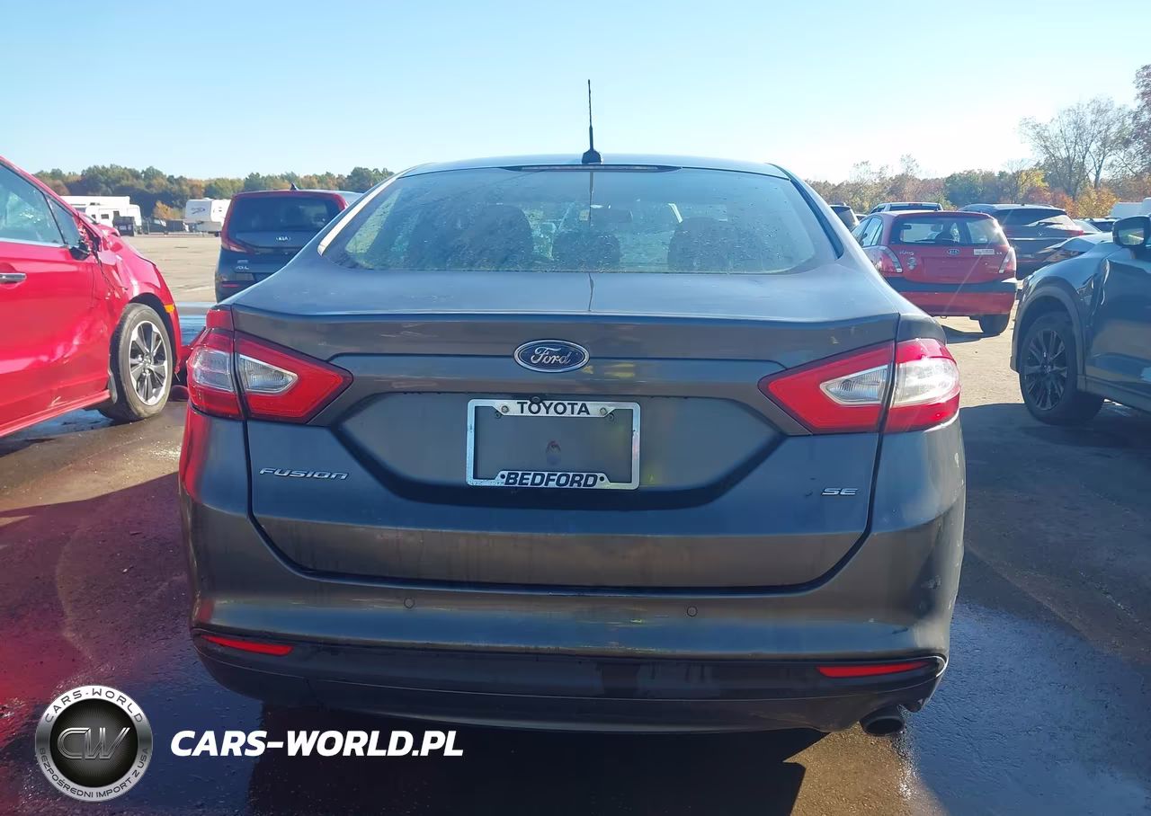 2015 Ford Fusion Se VIN:3FA6P0H75FR110998 - 16