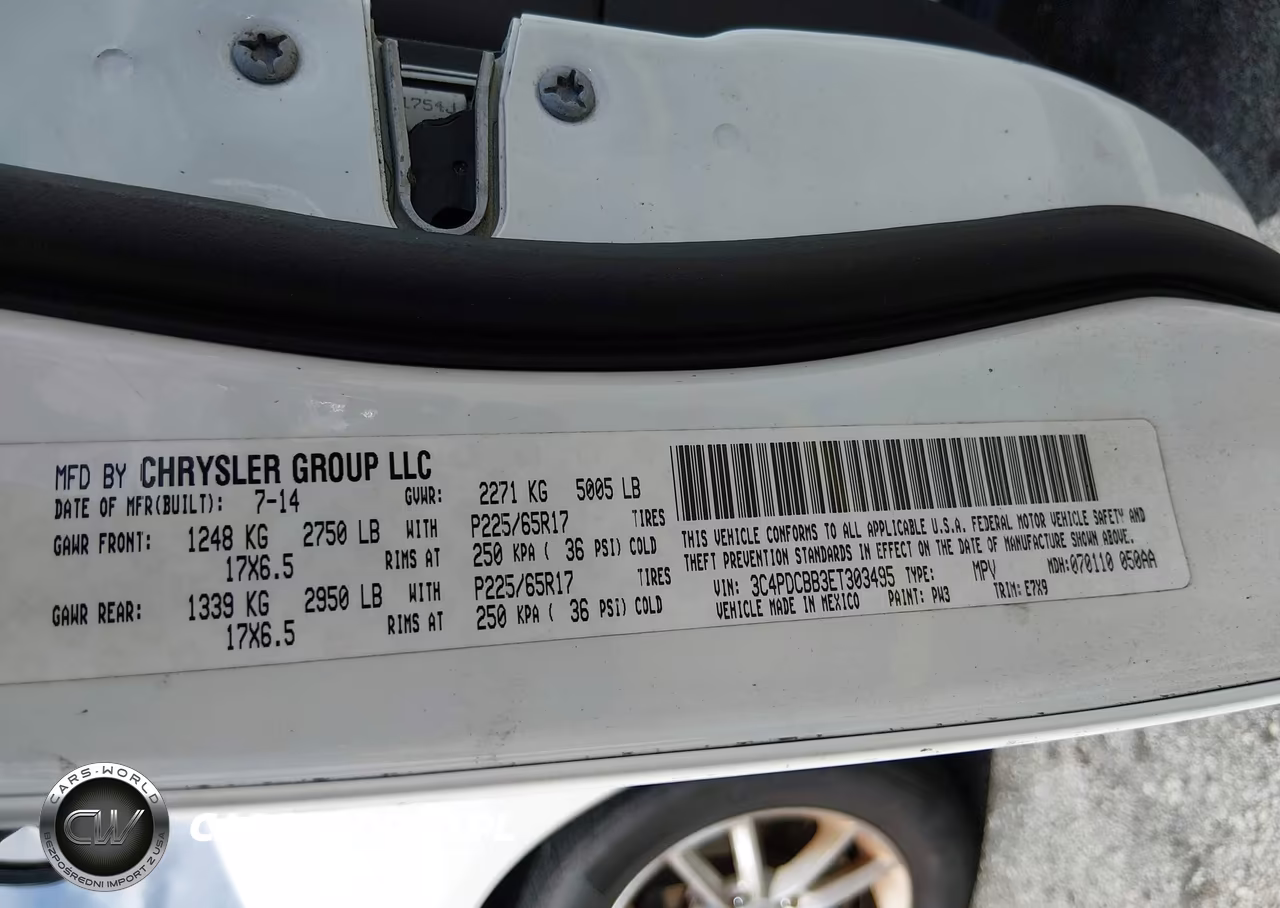 2014 Dodge Journey Sxt VIN:3C4PDCBB3ET303495 - 9