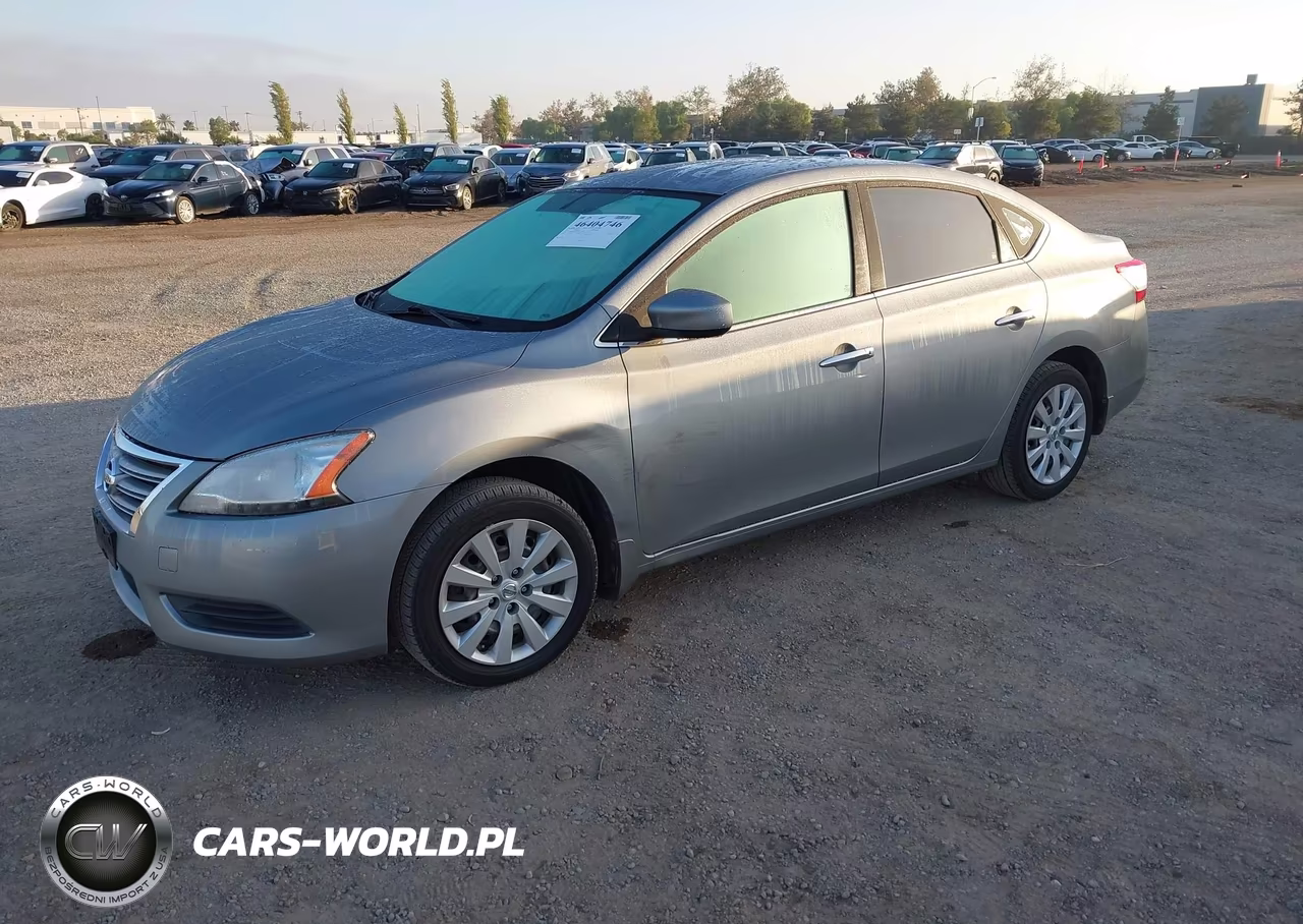 2014 Nissan Sentra Sv VIN:3N1AB7APXEY284708 - 2