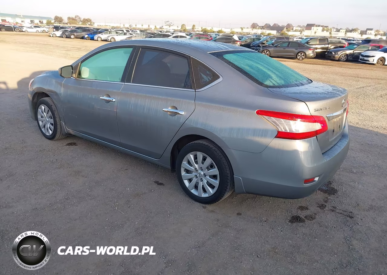 2014 Nissan Sentra Sv VIN:3N1AB7APXEY284708 - 3