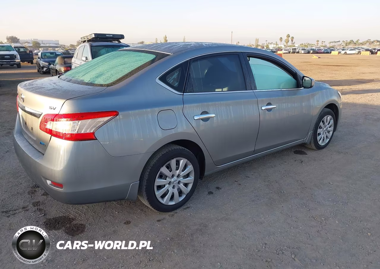 2014 Nissan Sentra Sv VIN:3N1AB7APXEY284708 - 4