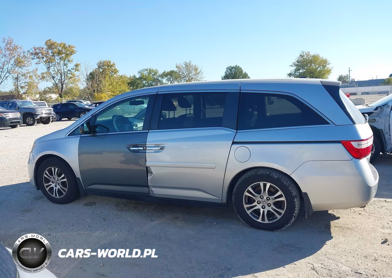2012 Honda Odyssey Ex-L VIN:5FNRL5H67CB012186 - 14