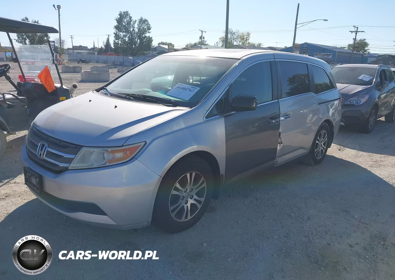 2012 Honda Odyssey Ex-L VIN:5FNRL5H67CB012186 - 2