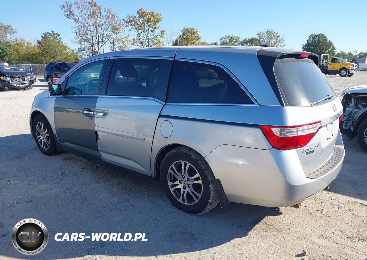 2012 Honda Odyssey Ex-L VIN:5FNRL5H67CB012186 - 3