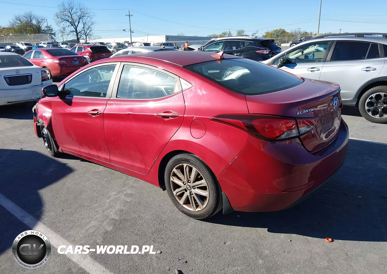 2015 Hyundai Elantra Se VIN:KMHDH4AE9FU393666 - 3