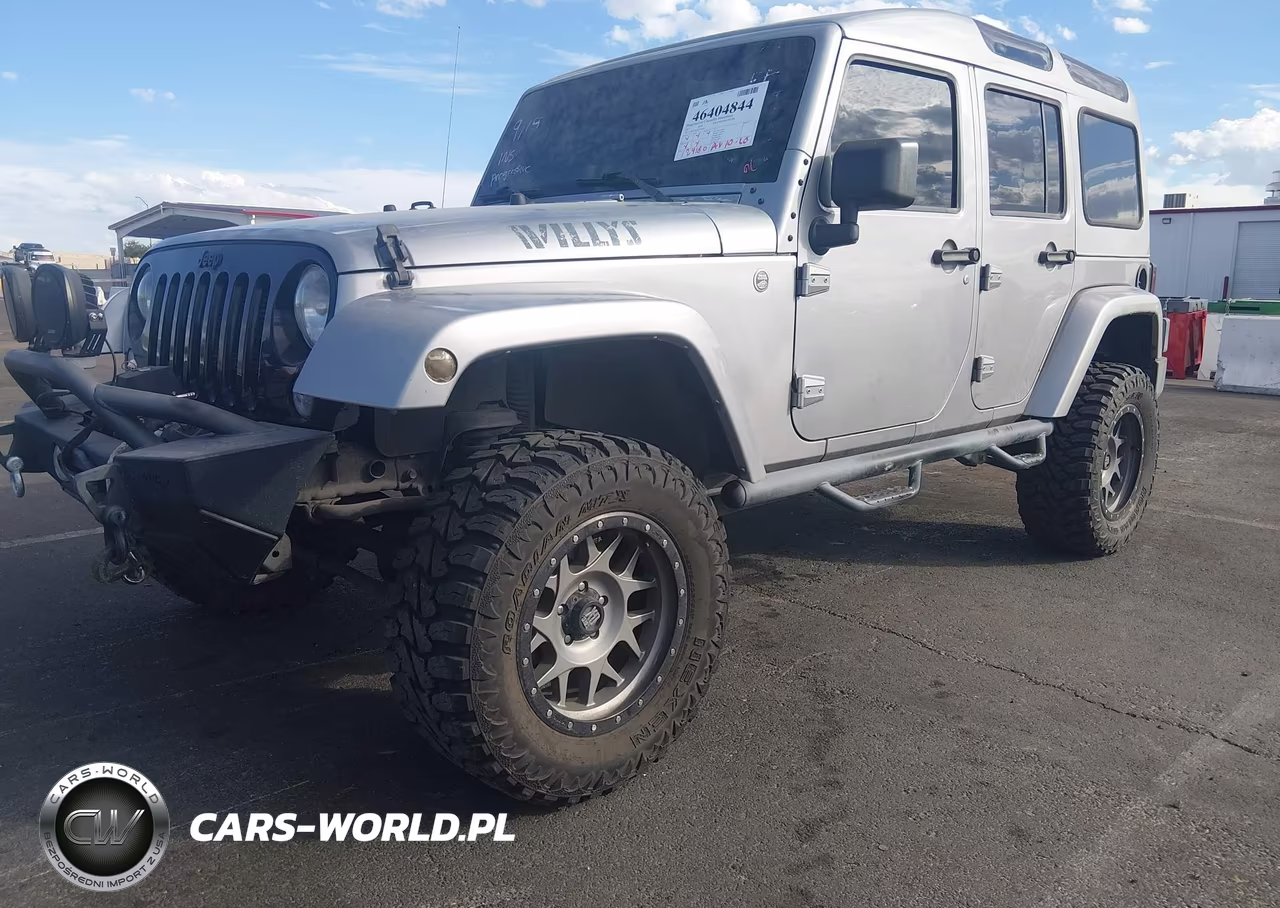 2015 Jeep Wrangler Unlimited Willys Wheeler VIN:1C4BJWDG4FL758835 - 2