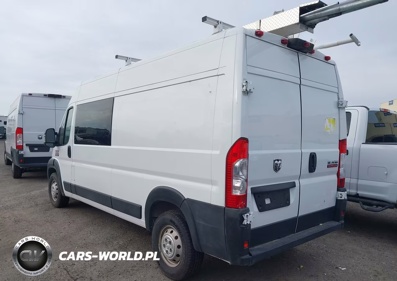2021 Ram Promaster 2500 High Roof 159 Wb VIN:3C6LRVDG5ME575318 - 3