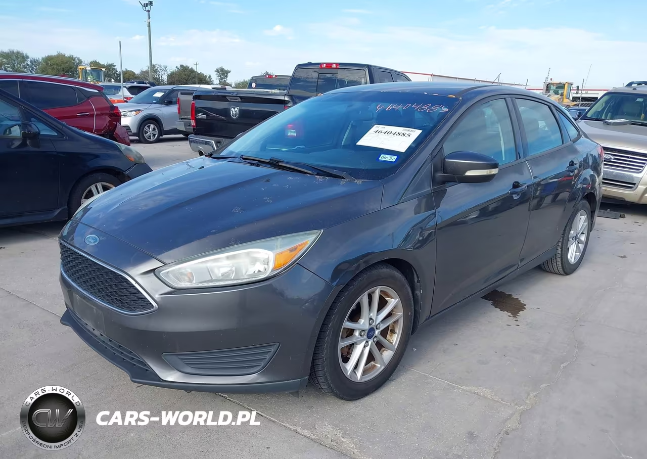 2015 Ford Focus Se VIN:1FADP3F2XFL207693 - 2