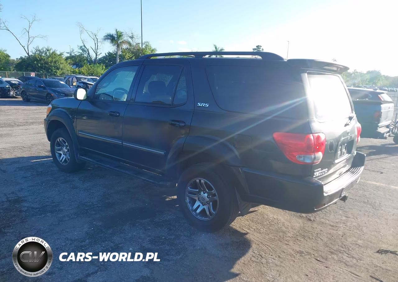 2007 Toyota Sequoia Sr5 V8 VIN:5TDZT34A17S292462 - 3