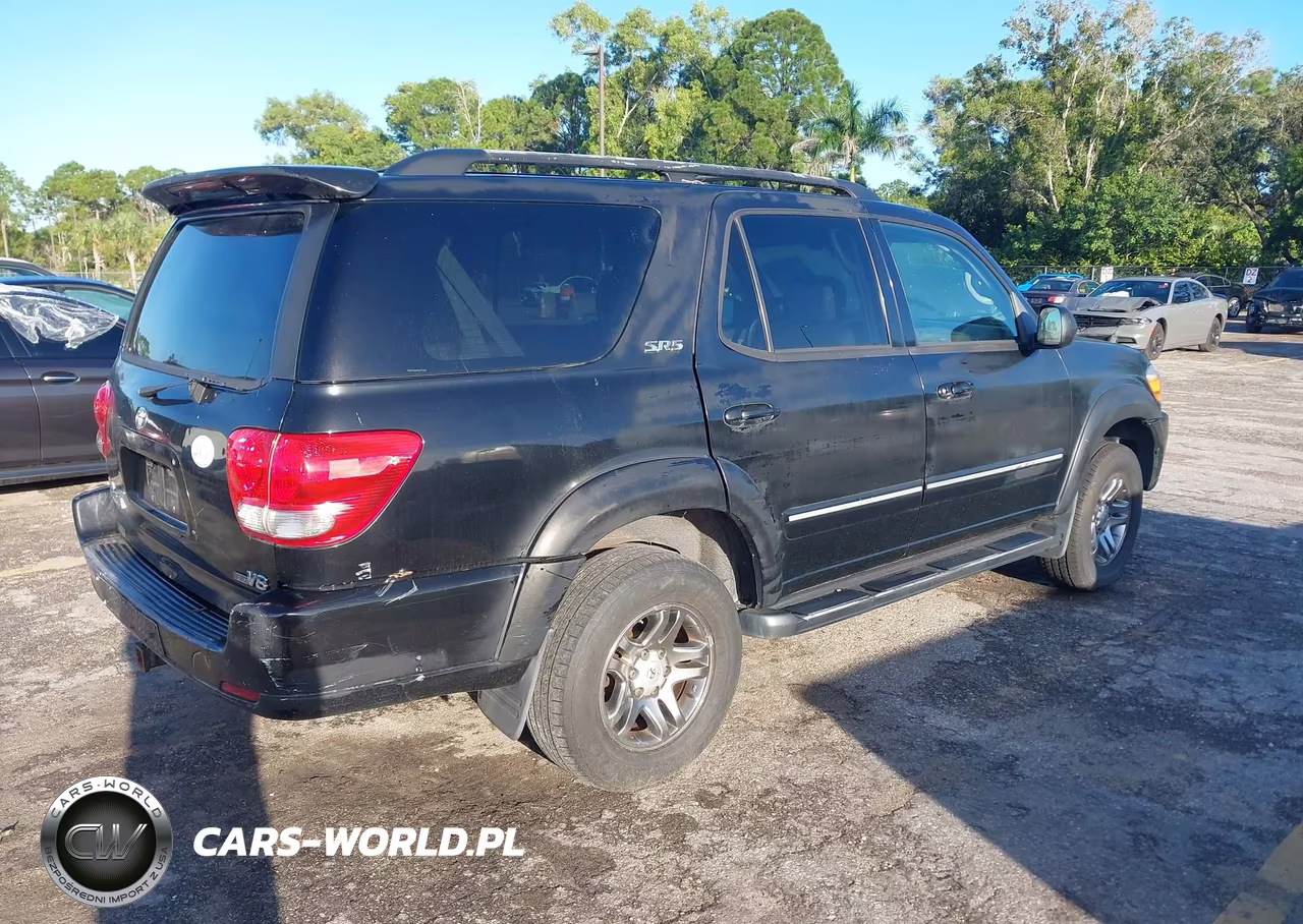 2007 Toyota Sequoia Sr5 V8 VIN:5TDZT34A17S292462 - 4