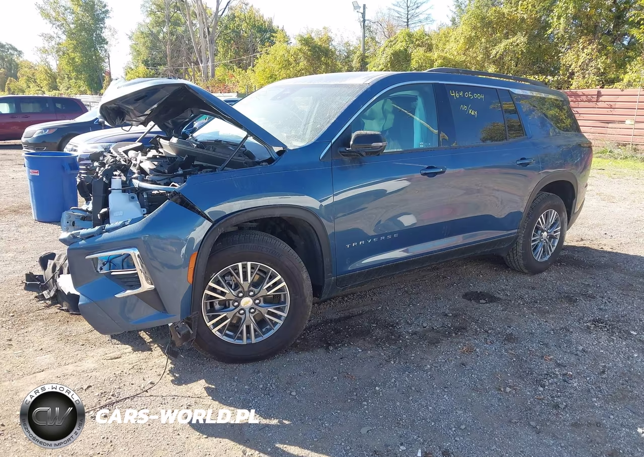 2025 Chevrolet Traverse Fwd Lt VIN:1GNERGRS4SJ175879 - 2
