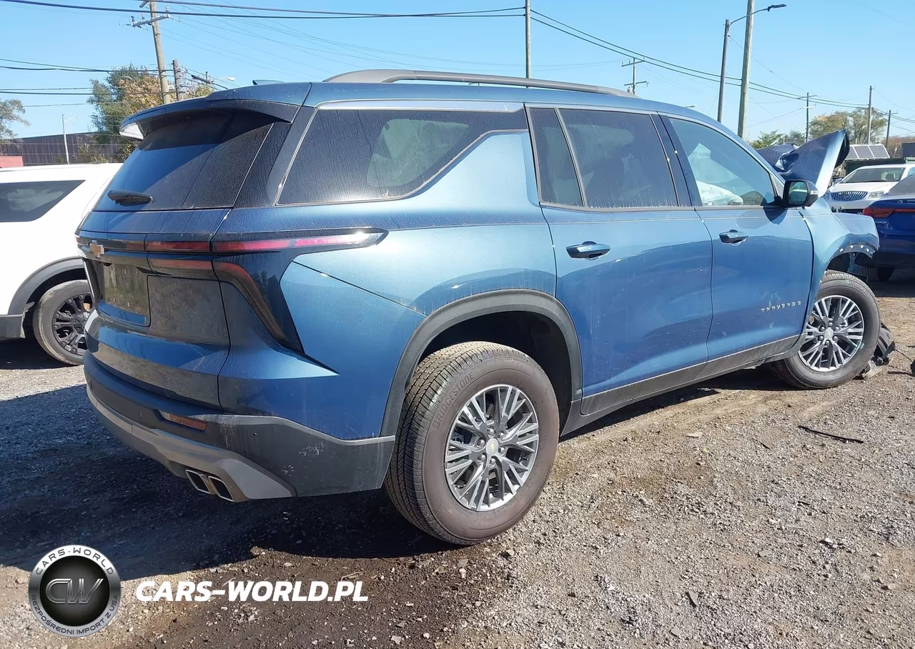 2025 Chevrolet Traverse Fwd Lt VIN:1GNERGRS4SJ175879 - 4