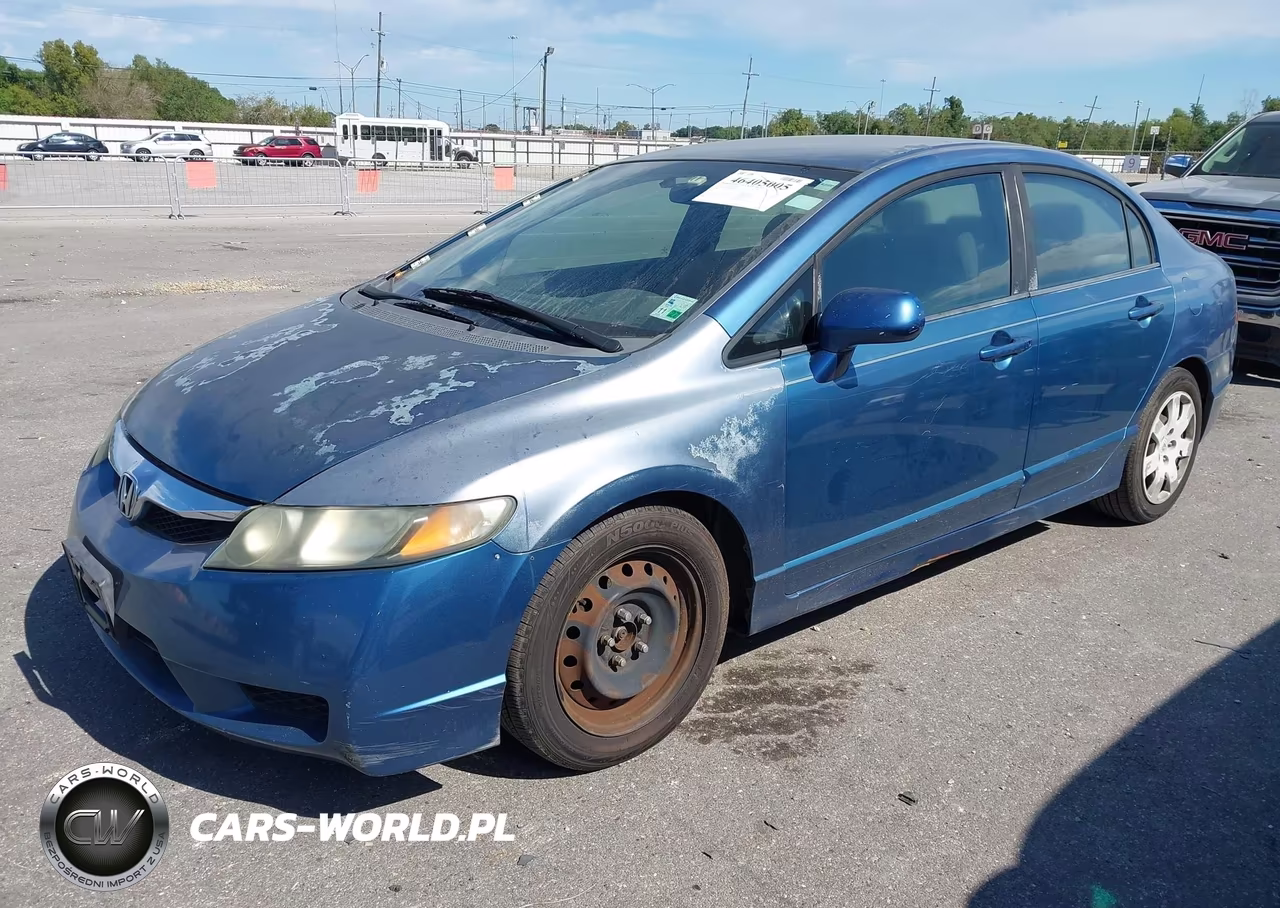 2010 Honda Civic Lx VIN:2HGFA1F53AH500667 - 2