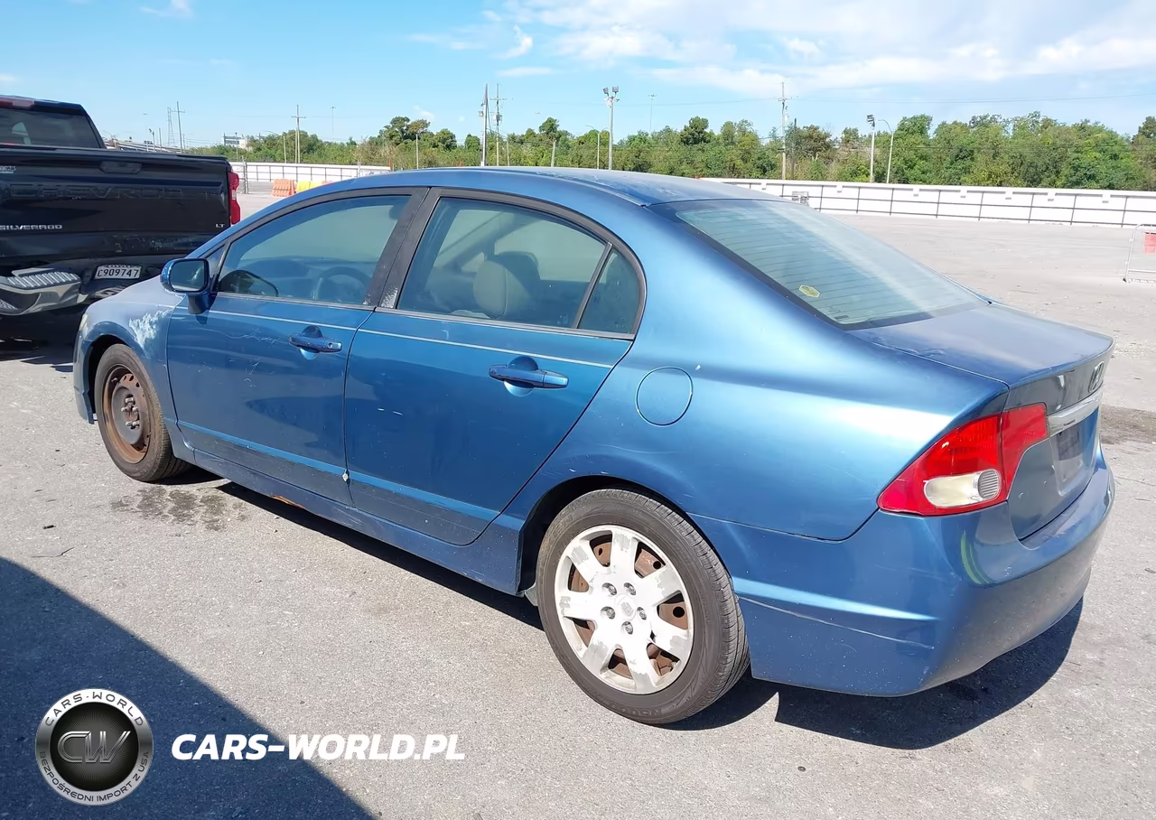 2010 Honda Civic Lx VIN:2HGFA1F53AH500667 - 3