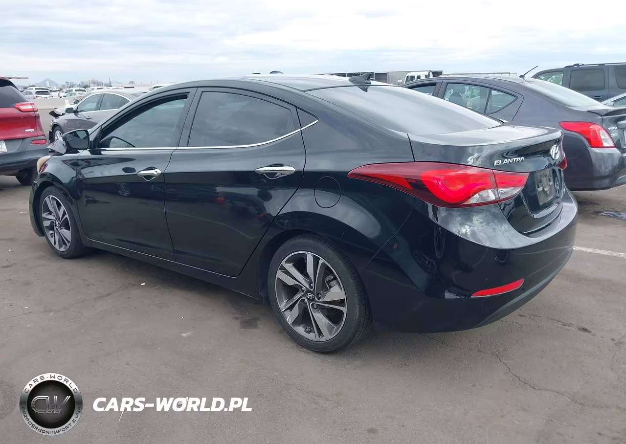 2014 Hyundai Elantra Limited VIN:5NPDH4AE3EH487264 - 3
