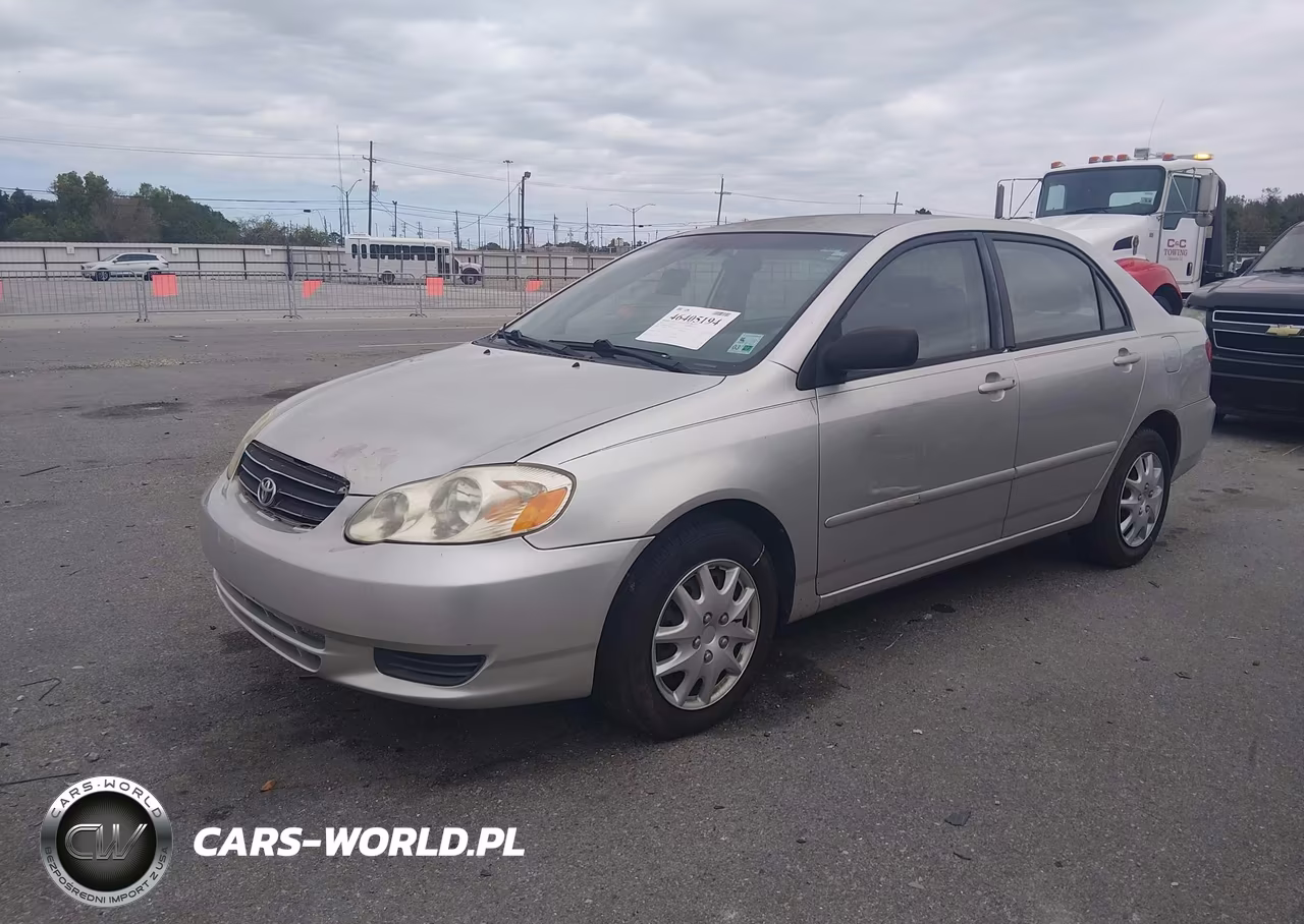 2003 Toyota Corolla Le VIN:JTDBR32E730019268 - 2