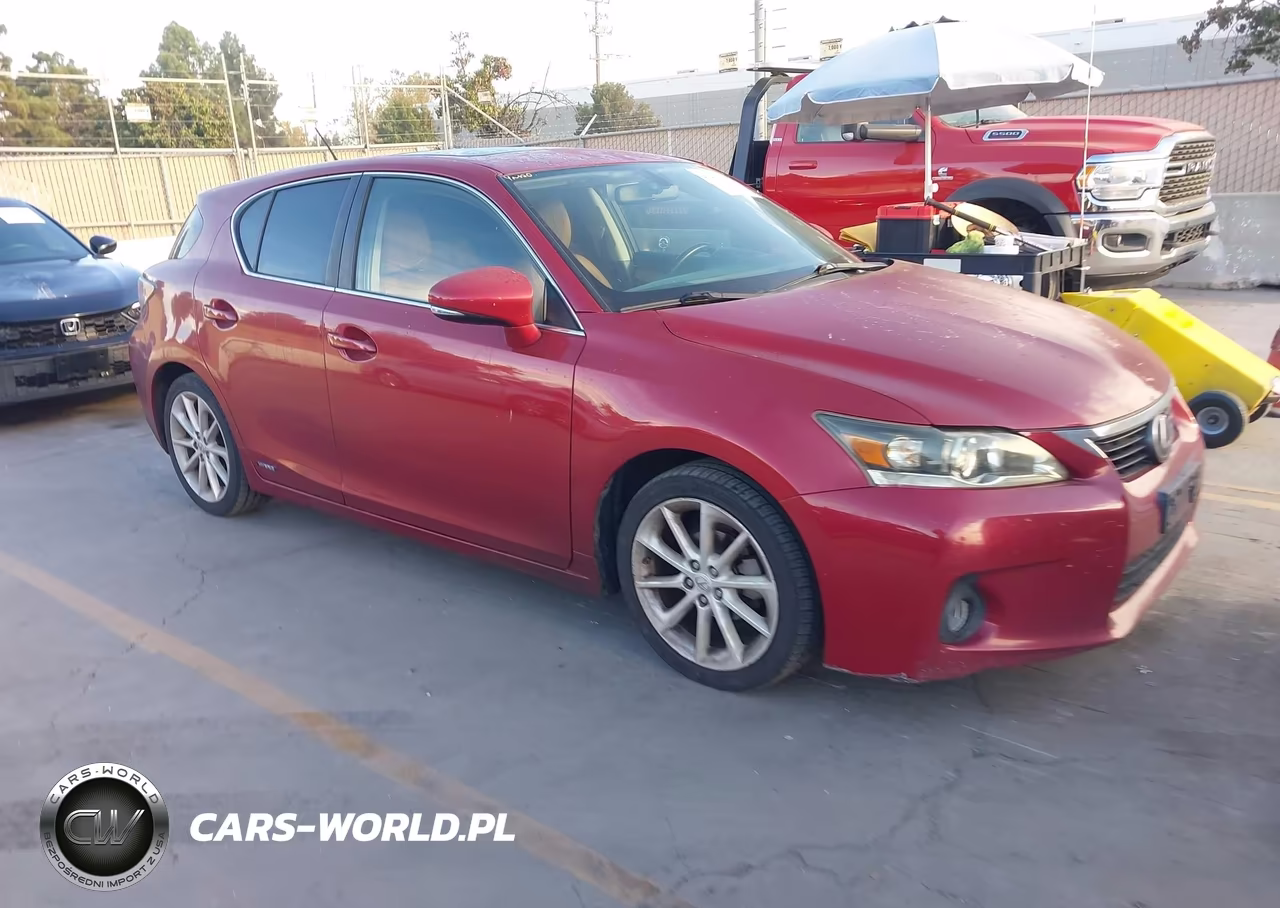 2011 Lexus Ct 200H Premium VIN:JTHKD5BH1B2002424 - 1
